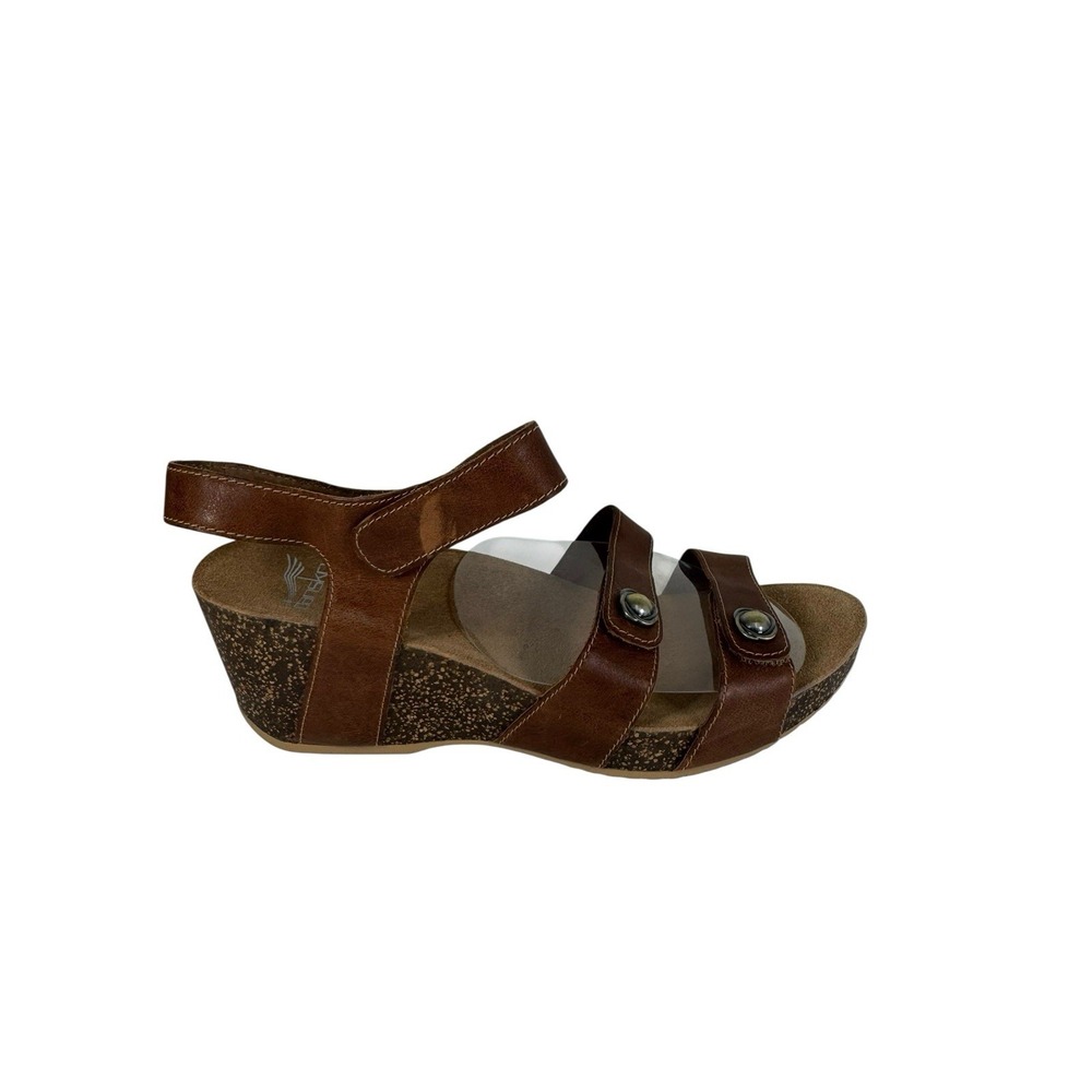 Dansko Aubree wedge Sandals Women Size 38 No Box